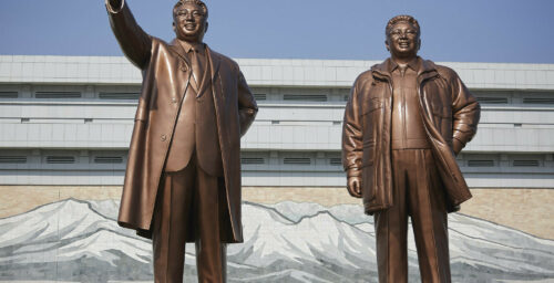 Kim Il Sung Statues Will Stay Up After Unification