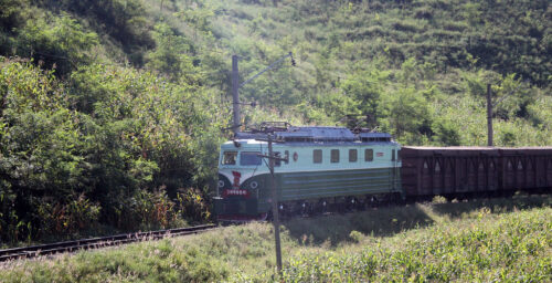 North Korean leader calls for revamping rail