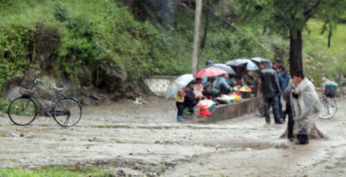 N. Korean premier visits flood affected area