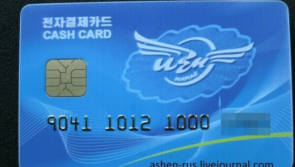 Electronic Payment Card “Narae” (나래 전자 결제 카드)