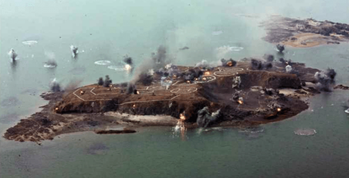 N. Korean military conducts island seizing drill