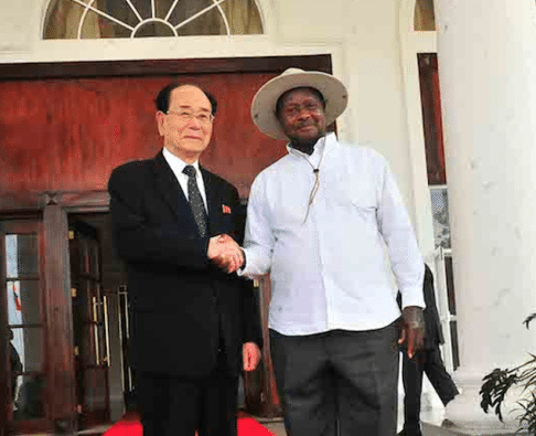 Kim Yong Nam in Uganda, new security deal may result