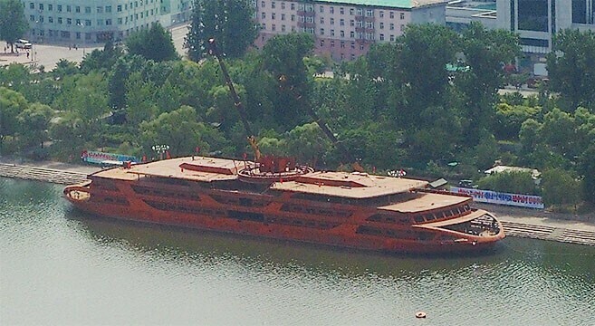 North Korea building large size ‘luxury’ river cruiser