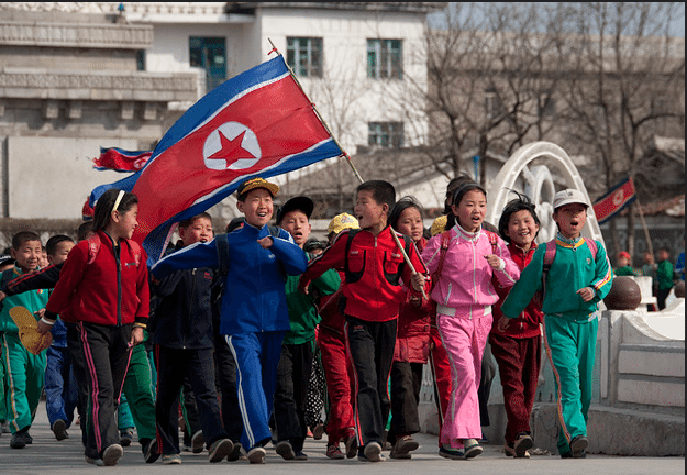 Asian Games organizers remove flags prior to North Korea’s arrival