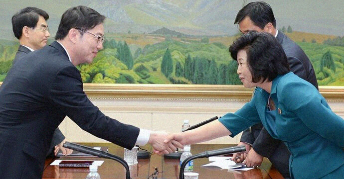 Pyongyang media reports confirm government-to-government talks