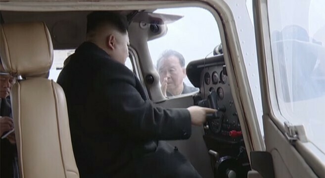 Kim Jong Un flies North Korean-made plane: KCTV