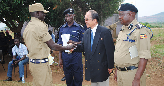 North Korea trained Ugandan marines graduate