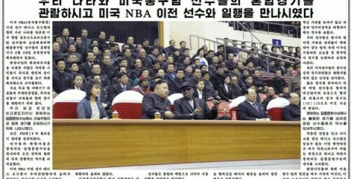 Dennis Rodman Bids Farewell to “Great Leader” Kim Jong Un