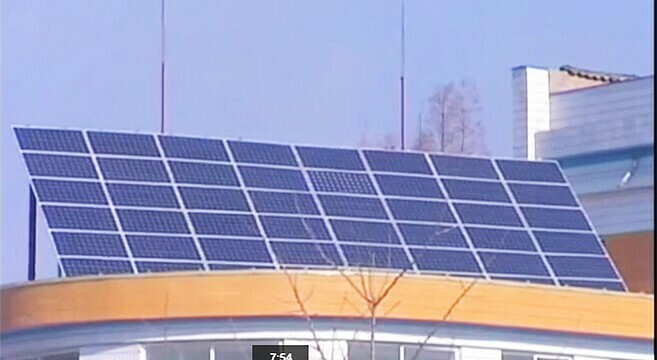 700 solar panels in N.Korean city of Kaesong