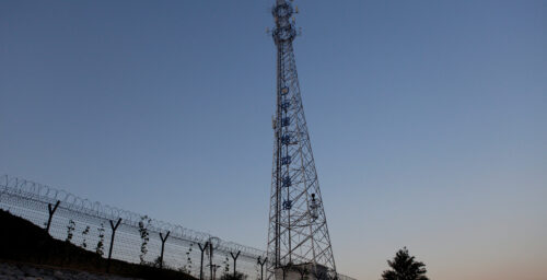 New fencing added along North Korea-China border