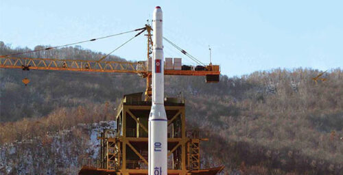 N. Korean official affirms satellite-launch right, talks of further nuclear test