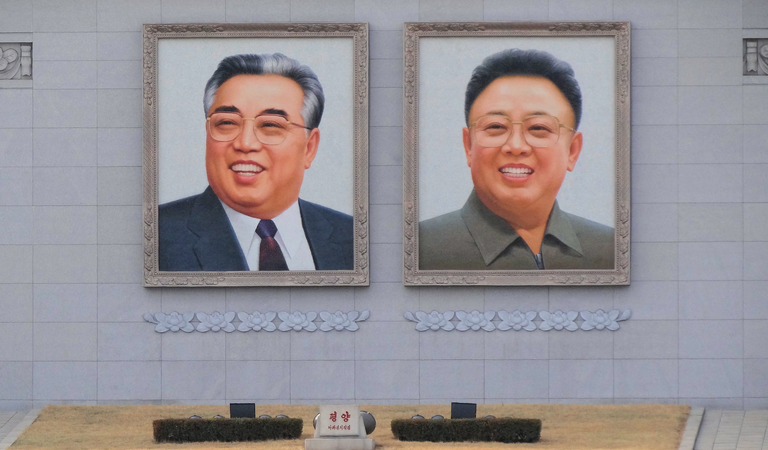 A portrait of authority: Pictures of the Kims in N. Korea