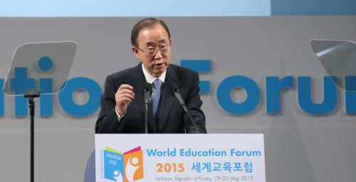 UN secretary general to visit Pyongyang this week: Yonhap