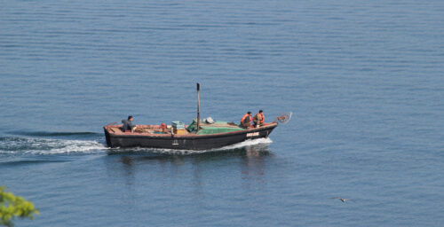 Kim Jong Un encourages fishery workers to meet production goals