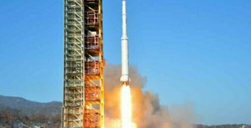 N.Korean satellite sending songs, other signals to earth: media