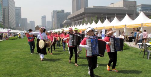 Unification Expo begins in the center of Seoul