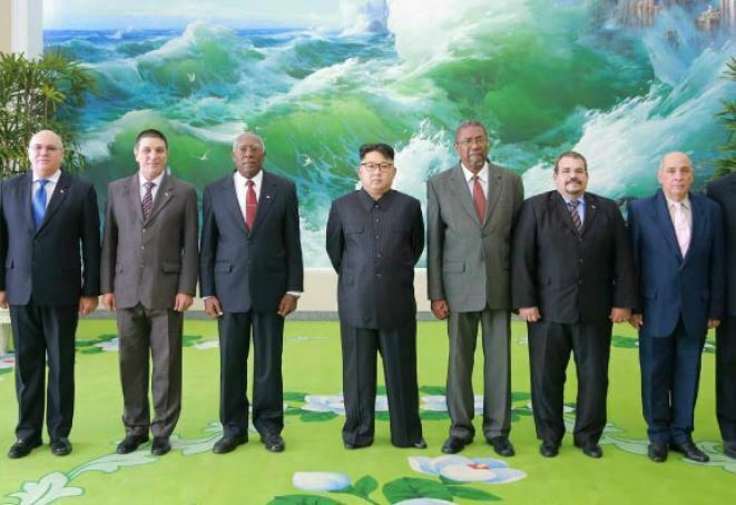 Kim Jong Un meets with Cuban envoy