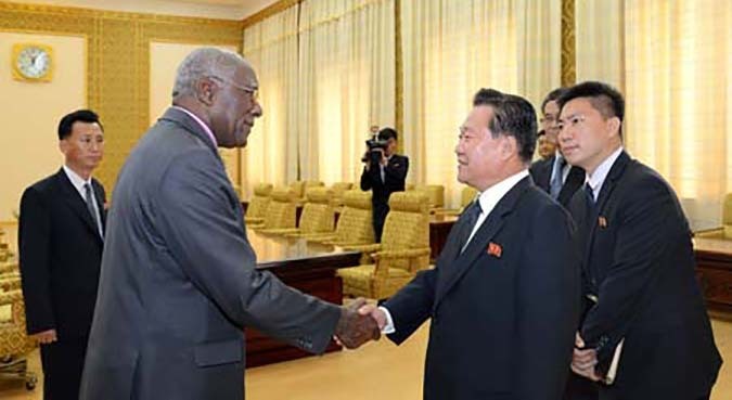 Cuban special envoy meets N.Korea’s highest officials