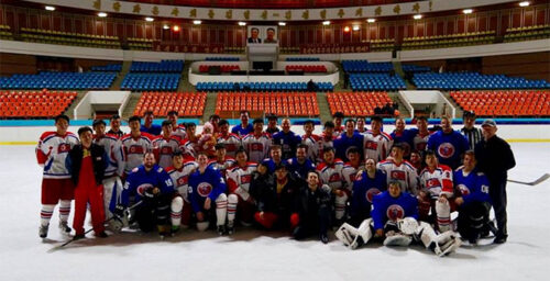 Give pucks a chance: ice hockey diplomacy in North Korea