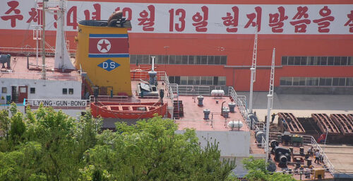 Ships sanctioned by U.S. for N. Korea ties change names, flags