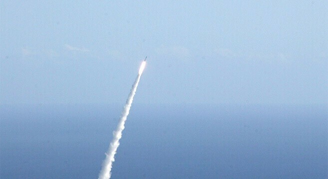 N.Korea launches mid-range missile from northwest region