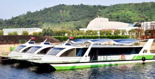 North Korean media shows off new solar-powered “pleasure” boats