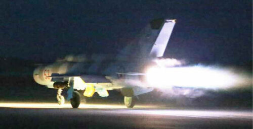 N.Korea conducts night combat flight drill, rocket firing contest