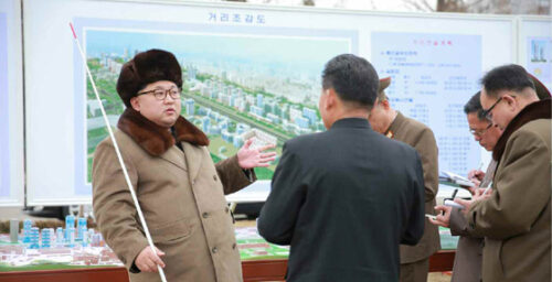 Ryomyong Street apartments “94 percent” complete, N.Korea says