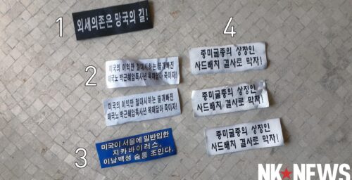 Multiple anti-U.S., pro-N.Korean leaflets found in Seoul