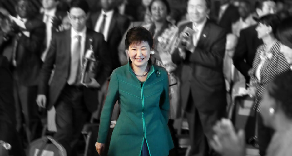 Park legal team continues to link her fall to North Korea