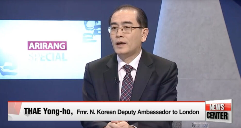 N.Korean diplomat defector talks Trump, sanctions and Kim Jong Un