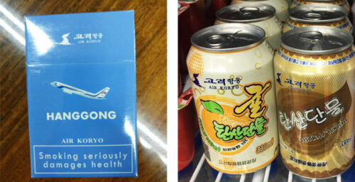 North Korea’s Air Koryo selling tobacco, soft drinks: photos