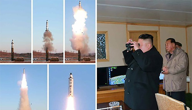 N.Korea successfully test-fired medium long-range missile: KCNA