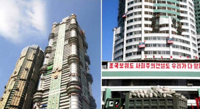 N.Korea’s Ryomyong street renovation project nearing completion: Photos