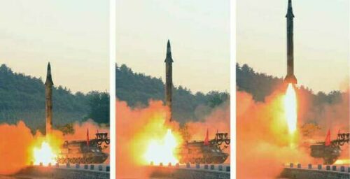 North Korea announces test of “ultra-precision” ballistic missile