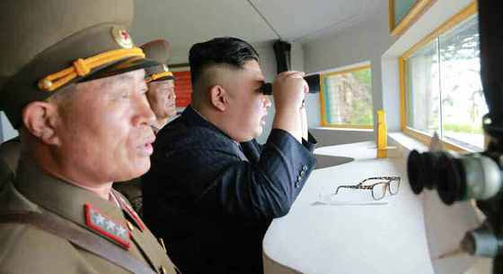 Kim Jong Un revisits Yeonpyeong strike site, reviews new strike plan against ROK