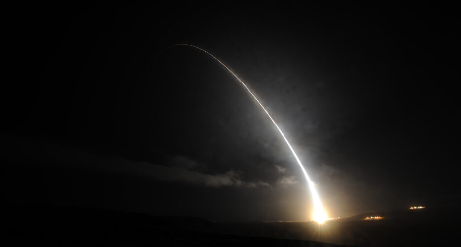 U.S. tested intercontinental ballistic missile in Pacific on Wednesday: USAF