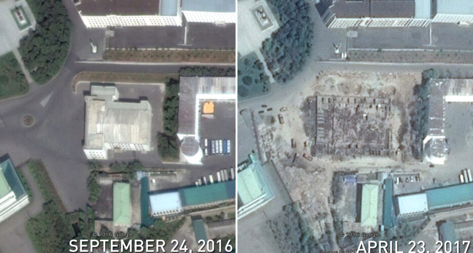 Reconstruction underway at Pyongyang’s Ministry of People’s Security compound