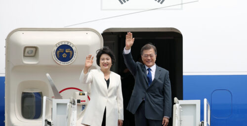 Seoul will continue to pursue dialogue despite N. Korean ICBM launch: Moon