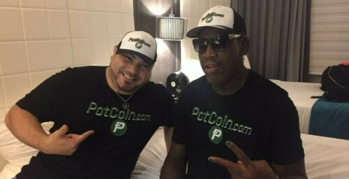 Dennis Rodman N. Korea trip sponsored by “legalized marijuana” cryptocurrency