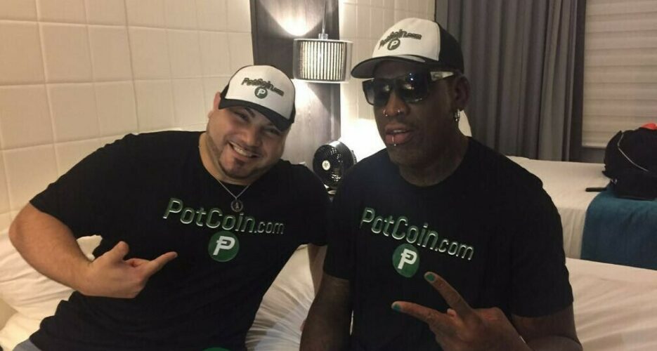 Dennis Rodman N. Korea trip sponsored by “legalized marijuana” cryptocurrency