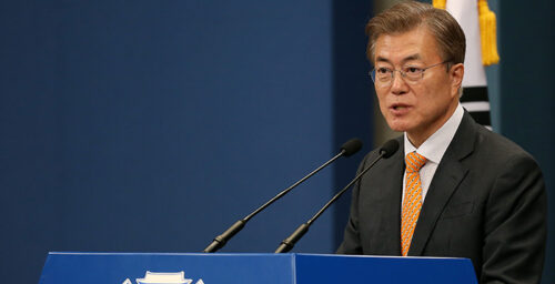 S. Korea willing to enter talks if North stops nuclear, missile tests: Moon