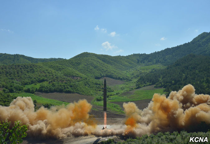 North Korea says ICBM can carry “large-size heavy” nuclear warhead