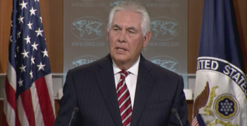 Tillerson: N. Korea has shown a “level of restraint” since new UNSC resolution