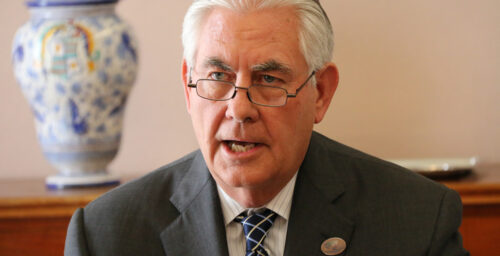 Tillerson calls for Russia and China to take “direct action” against North Korea