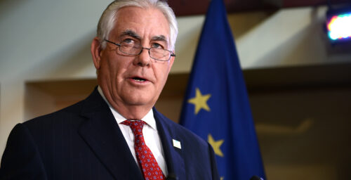 U.S. “probing” North Korea on willingness for talks: Tillerson