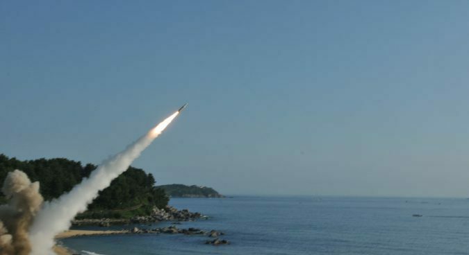 S. Korea launched three missiles minutes after N. Korean ICBM launch