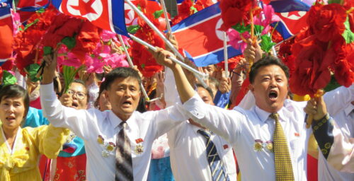 Comrades, come rally: Russia’s October Revolution in North Korea