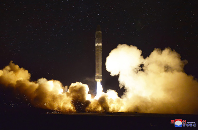 North Korea releases photographs of new Hwasong-15 ICBM