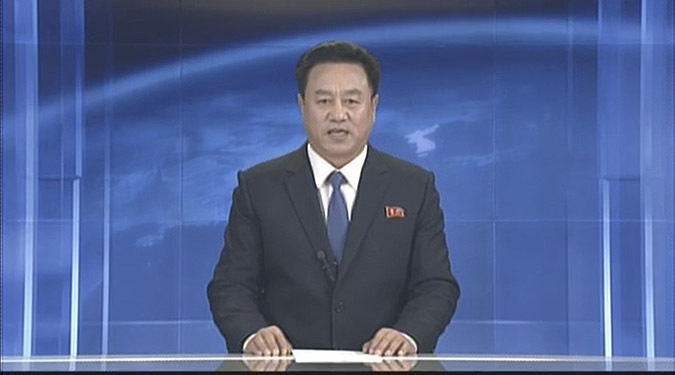 North Korean TV upgrades news studio, begins widescreen stereo service